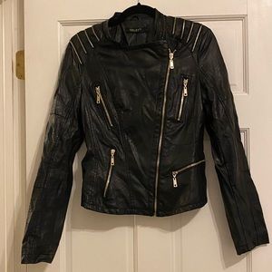 Faux Leather Jacket